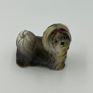 Vintage New Ray Shih Tzu squeaky toy. , rubber toy, dog toy,